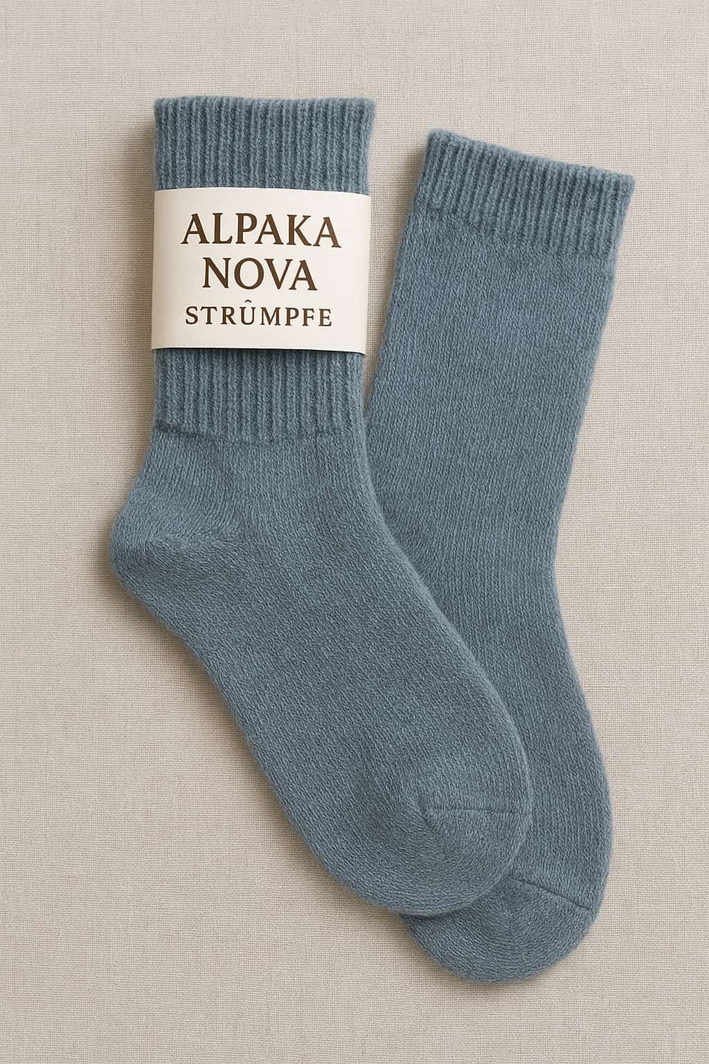 Alpaka Socken Light Grey